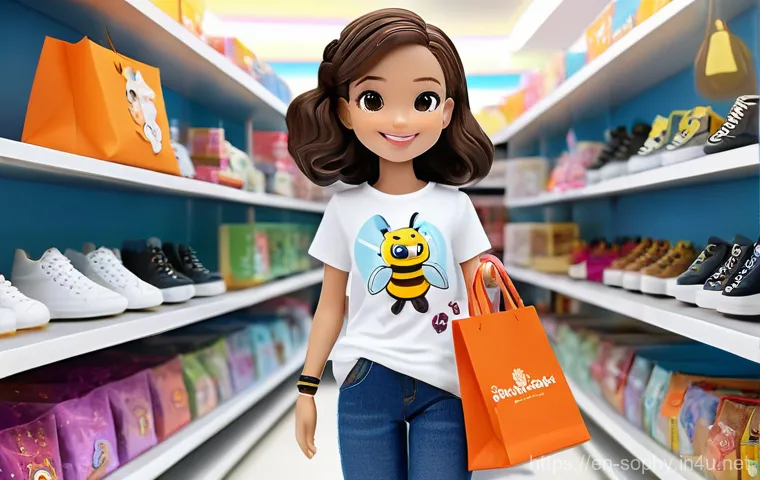 소피루비 굿즈 구매 가이드 - **Prompt 1: The Excitement of a New Release**
    A young woman in her early twenties, dressed in st...